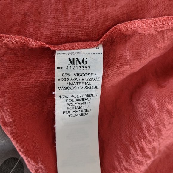 Pretty Mango Size 4 Coral Top - Picture 6 of 10